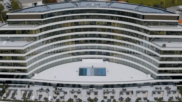 millennium smart building in crissier, switzerland