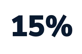 15% higher concession revenues icon