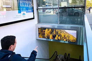 car park digital signage