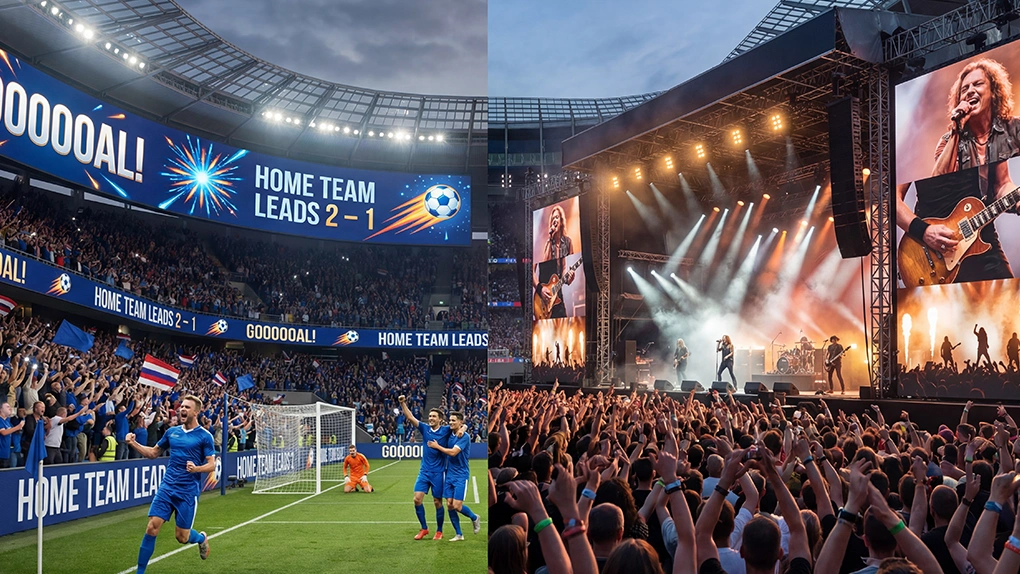 large venues digital signage