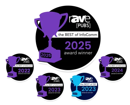 infocomm 2025 award spinetix arya