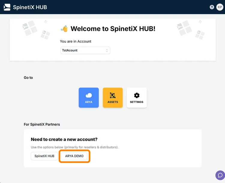 spinetix hub platform home
